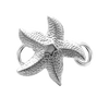 Starfish Bracelet Top in Sterling Silver (26 x 23mm)