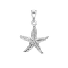 Textured Starfish Charm (22 x 15 mm)