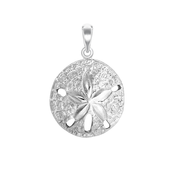 Sand Dollar Charm (26 x 18mm)