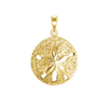 Sand Dollar Charm (26 x 18mm)