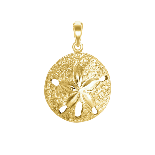 Sand Dollar Charm (26 x 18mm)