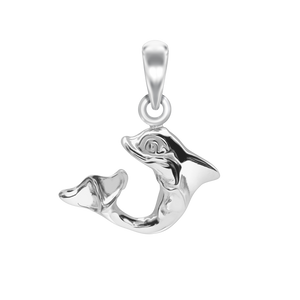 Tiny Dolphin Charm (19 x 16mm)