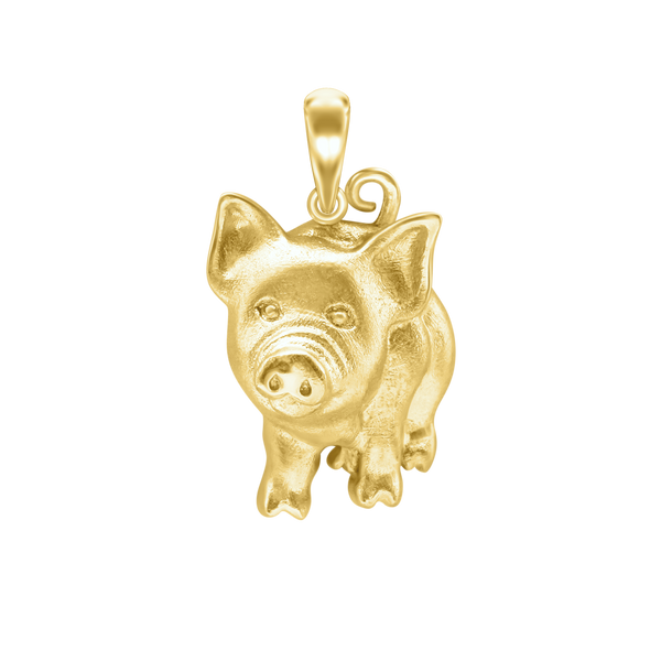 Pig Charm (30 x 16mm)
