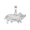 Small Pig Charm (15 x 19mm)
