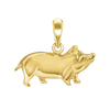 Small Pig Charm (15 x 19mm)