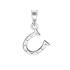 Tiny Horseshoe Charm (18 x 10mm)