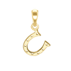 Tiny Horseshoe Charm (18 x 10mm)