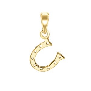 Tiny Horseshoe Charm (18 x 10mm)