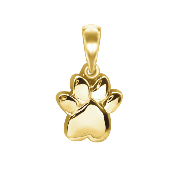 Dog Paw Charm (17 x 10 mm)
