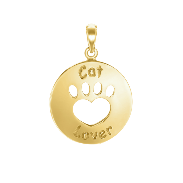 Cat Lover Charm (27 x 19 mm)