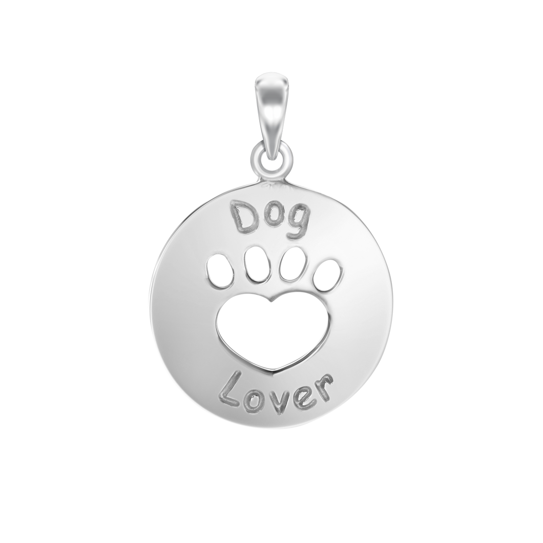 Dog Lover Charm (28 x 19 mm)