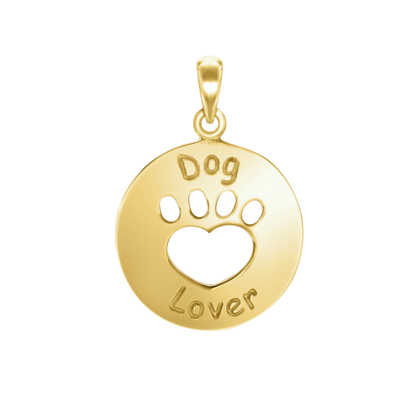 Dog Lover Charm (28 x 19 mm)