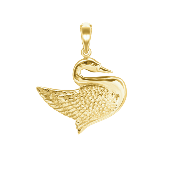 Swan Charm (31 x 25mm)