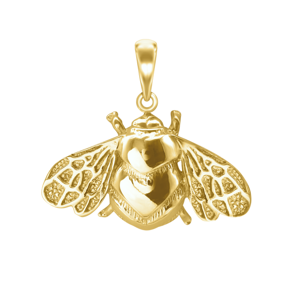 Large Bee Charm (25 x 28 mm)