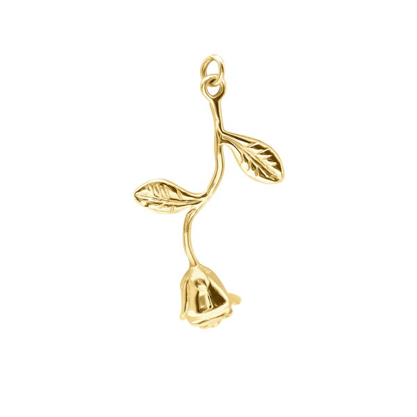 Rose Charm (35 x 20 mm)