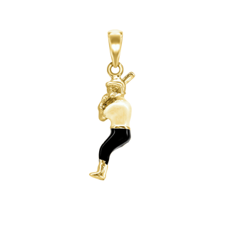 Baseball Player Charm (26 x 7mm)