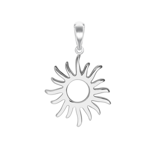 Open Sun Charm (25 x 17mm)