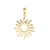 Open Sun Charm (25 x 17 mm)