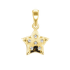 Small Solid Star Charm (18 x 11 mm)