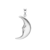 Half Moon with Face Charm (29 x 13 mm)