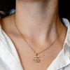 ITI NYC Mariner Anchor Crucifix Pendant in Sterling Silver