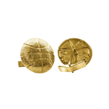 Load image into Gallery viewer, Baseball Cuff Links in Sterling Silver (29 x 21mm)
