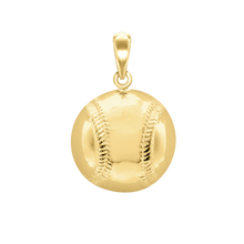 Load image into Gallery viewer, Baseball Charm (24 x 16mm)
