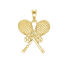 Two Tennis Racket Charm (28 x 21mm)