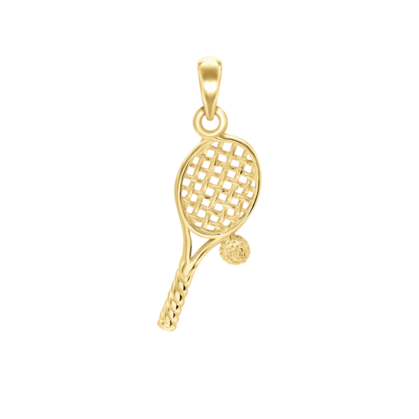 Tennis Racket Charm (29 x 9 mm)