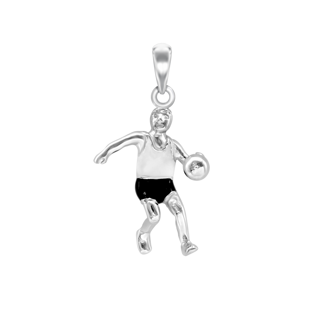 Basketball Player Charm (33 x 20mm)