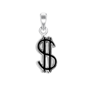 Dollar Sign  Charm (27 x 14mm)