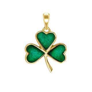 Shamrock  Charm (28 x 20mm)