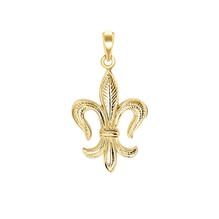 Fleur De Lis Charm (37 x 20 mm)
