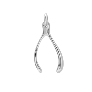 Wish Bone Charm (19 x 9 mm)