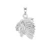 Native American Headress Charm (27 x 17mm)