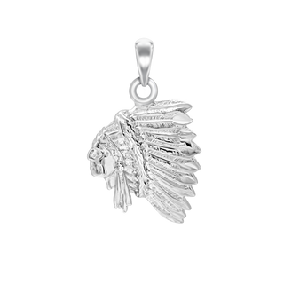 Native American Headress Charm (27 x 17mm)