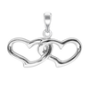 Double Open Heart Charm (21 x 29mm)