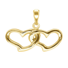 Double Open Heart Charm (21 x 29mm)