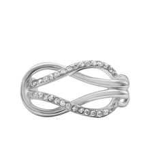 Load image into Gallery viewer, Square Knot Bracelet Top in Sterling Silver (28 x 14mm)
