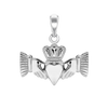 Small Claddagh Charm  (21 x 20mm)