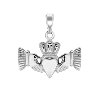 Small Claddagh Charm  (21 x 20mm)