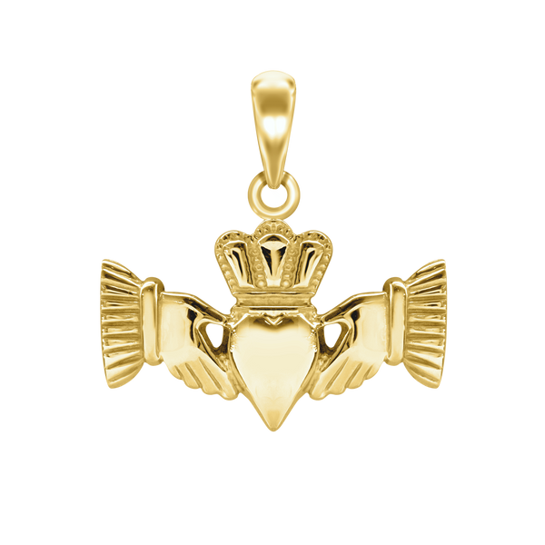 Small Claddagh Charm  (21 x 20mm)