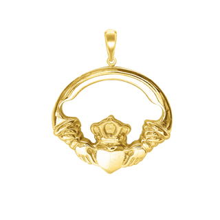 Large Claddagh Charm (35 x 30mm)