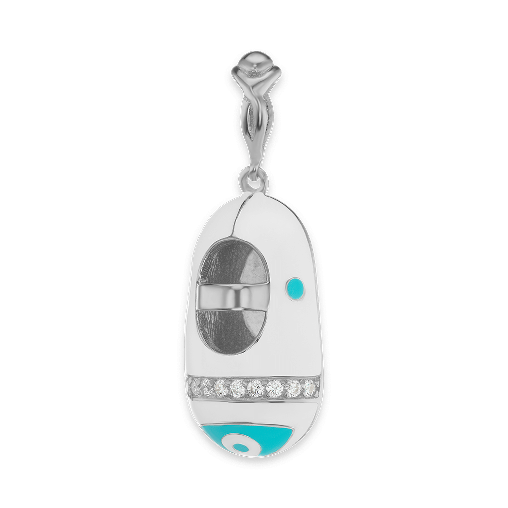 Baby Shoe Charm (30 x 11mm)