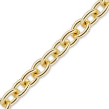 Load image into Gallery viewer, Bulk / Spooled Medium Round Cable Chain in 10K Yellow Gold (1.05 mm - 2.00 mm)
