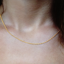 Load image into Gallery viewer, Canal St. Cable Necklace in 14K Yellow Gold
