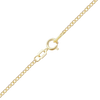 Canal St. Cable Necklace with Spring Ring in 14K Yellow Gold