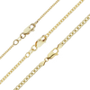 Canal St. Cable Chain Anklet in 10K Yellow Gold