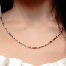 Load image into Gallery viewer, Canal St. Cable Necklace in 14K White Gold
