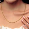 Canal St. Cable Necklace in 18K Yellow Gold